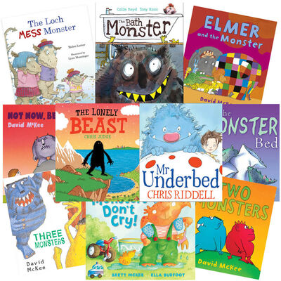 A Bundle of Monsters: 10 Kids Picture Book Bundle image number 1