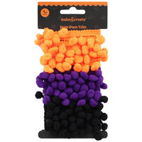 Halloween Pompom Trim: Pack of 3