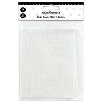 Aida Cross Stitch Fabric: White