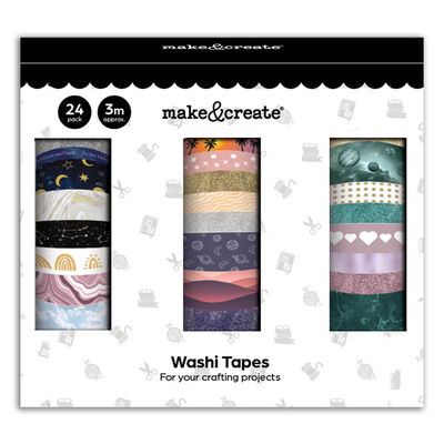 Bumper Pack Mystic Washi Tape: Pack of 24 image number 1