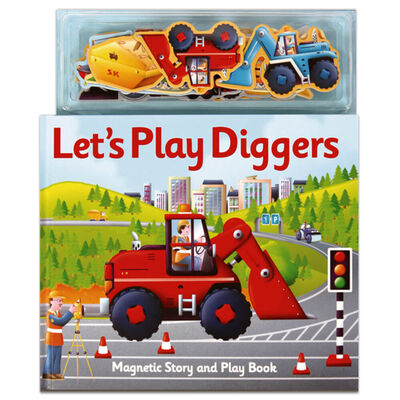 Felt Stickers Diggers Play Scene Book: Elliot, Kit: 9781789585162:  : Books