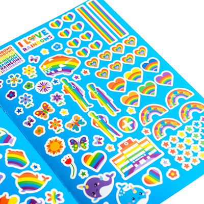 Rainbow Sticker Activity Book image number 3