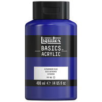 Liquitex Basics Acrylic Paint 400ml: Ultramarine Blue