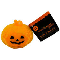 Halloween Light Up Squeezy Pumpkin