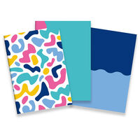 Aligned A5 Exercise Books: Pack of 3