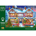 Christmas House 1000 Piece Jigsaw Puzzle image number 1