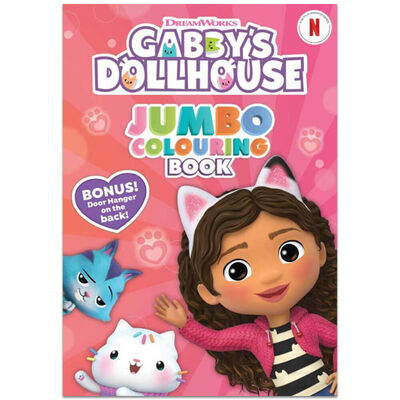 Gabby's Dollhouse Jumbo Colouring Book By Gabby's Dollhouse 