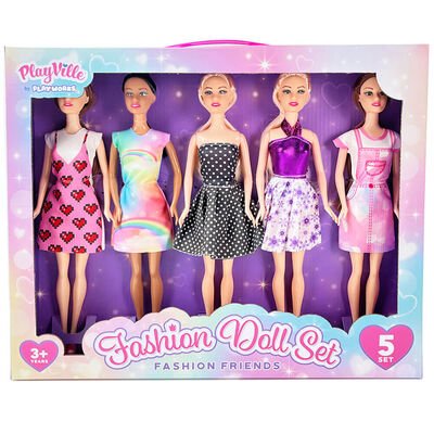 PlayWorks Fashion Friends Doll Set image number 1