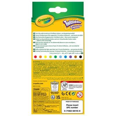 Crayola Twistable Pencils: Pack of 10 image number 2