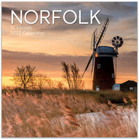 2025 Norfolk 16 Month Calendar