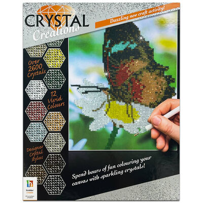 Crystal Creations Kit: Butterfly From 2.50 GBP | The Works