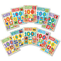 100 Words Sticker: 10 Book Collection