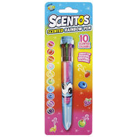 Scentos 10 Colour Scented Pen: Assorted