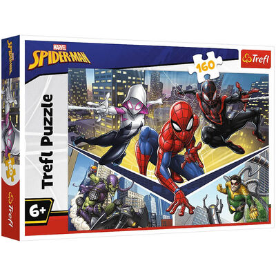 Spiderman 160 Piece Jigsaw Puzzle image number 1