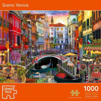 Scenic Venice 1000 Piece Jigsaw Puzzle image number 1