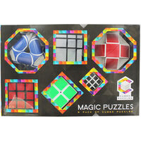 Magic Cube Puzzles 6 Pack