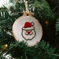 Christmas Cross Stitch Hoop Set