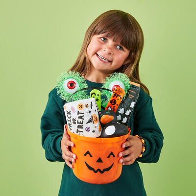 Halloween Pumpkin Bucket: Assorted image number 5