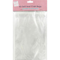 45 Self Seal Craft Bags