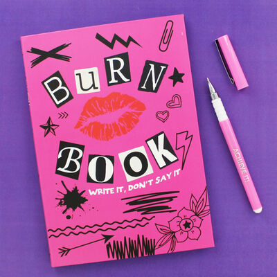 A5 Flexi Burn Book Lined Notebook From 0.50 GBP | The Works