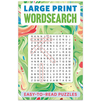 Large Print Wordsearch image number 1