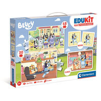 Bluey Edukit 4-in-1 Jigsaw Puzzles and Games Set