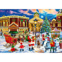 Santa Town 1000 Piece Jigsaw Puzzle