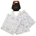 Halloween Colour Your Own Paper Treat Bags: Pack of 4 image number 2