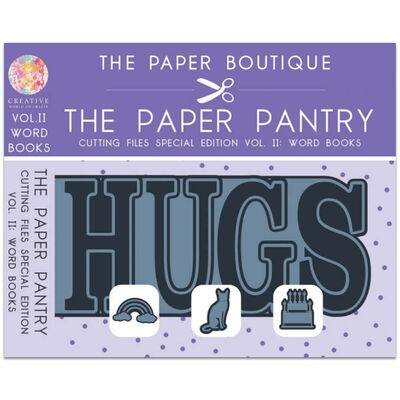 The Paper Pantry Cutting Files USB: Vol 2 Word Books image number 1