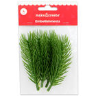 Christmas Pine Needle Embellishments: Pack of 4 image number 1