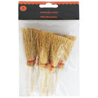 Halloween Mini Brooms: Pack of 6 image number 1