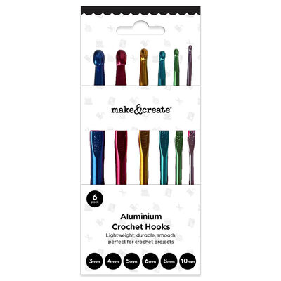 Crochet Hooks: Pack of 6 image number 1