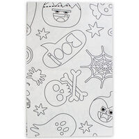 Halloween Colour Your Own Table Cover