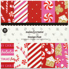 Christmas Candy Lane Design Pad: 6 x 6 Inches image number 1