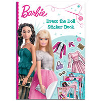 Barbie Dress the Doll Sticker Book
