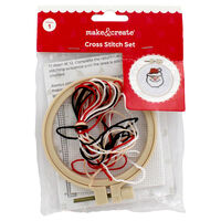 Christmas Cross Stitch Hoop Set