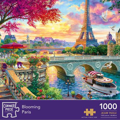 Blooming Paris 1000 Piece Jigsaw Puzzle The Works