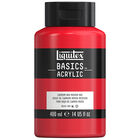 Liquitex Basics Acrylic Paint 400ml: Cadmium Red Medium Hue image number 1