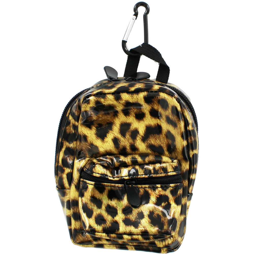 Leopard print sale mini backpack