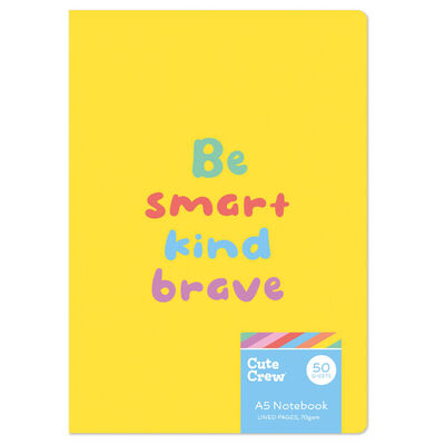 A5 Be Smart Cute Crew Flexi Notebook image number 1