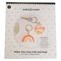 Make Your Own Clay Keychain Set