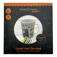 Colour Your Own Halloween Mug