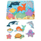 PlayWorks Sealife Wooden Puzzle image number 2