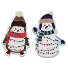 Christmas Penguin & Snowman Card Toppers: Pack of 12 image number 2