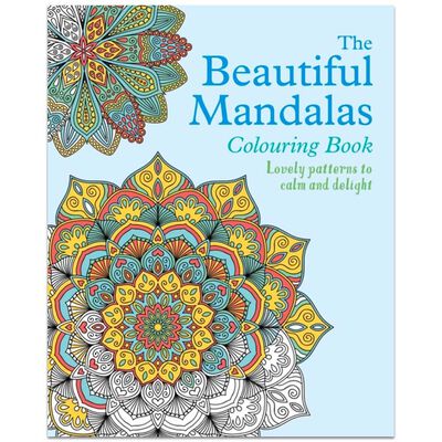Just Smile Simple Coloring Book For Adults Mind Relaxing Mandalas: Easy  Large Print And Relieving Flowers Designs For Beginners And Seniors  (Dementia, (Paperback), Blue Willow Bookshop