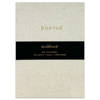 A5 Mono Casebound Linen Journal