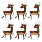 Christmas Reindeer Wooden Embellishments image number 3