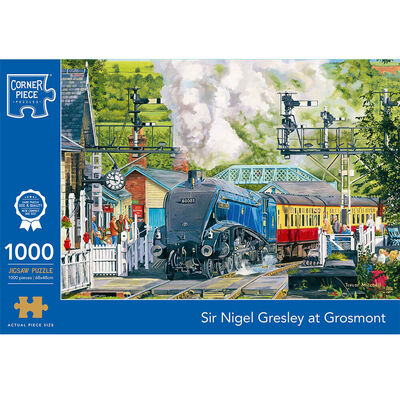 Sir Nigel Gresley at Grosmont 1000 Piece Jigsaw Puzzle image number 1