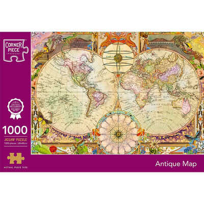 Antique Map 1000 Piece Jigsaw Puzzle image number 1