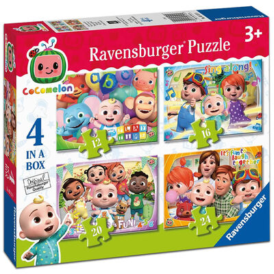 Cocomelon 4 in a Box Jigsaw Puzzles image number 1